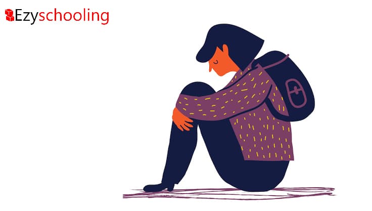 Depressed Faces Leading To Depression In Teenagers